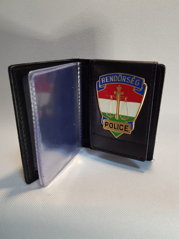 Dobos igazolványtartó kicsi Rendőrség Belül jelvényes, kártyatartós - Image 2