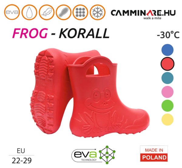 Frog gyerek csizma többféle színben - Image 4