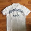 Rendőrségi feliratos rövid ujjú galléros póló - Image 3