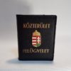 Közterület Felügyelet ig.tok kicsi névjegykártyás