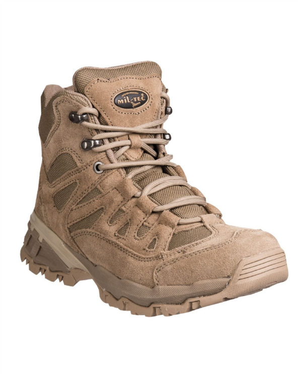MIL-TEC SQUAD STIEFEL 5 INCH BAKANCS, COYOTE