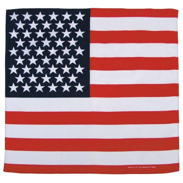 Bandana, USA zászló