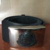 Rendőrségi Bőröv, 5 cm széles, bronz címer