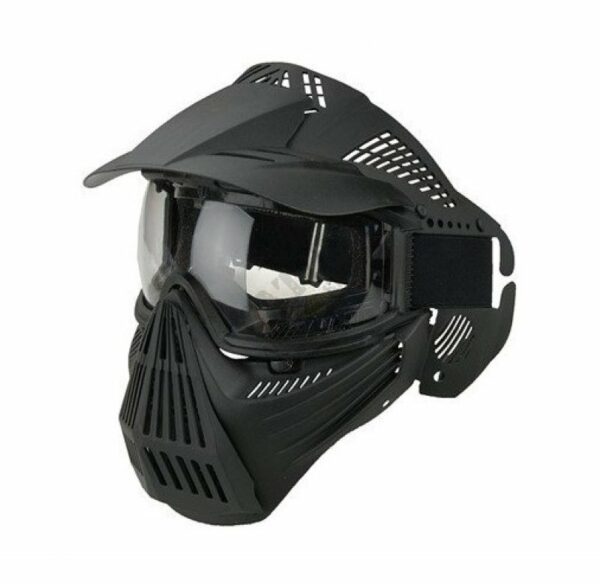 Guardian glass v.2 Guerilla Tactical Fekete airsoft maszk